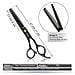 Parrucchiere Forbici Set Professionale Diradamento Dei Capelli E Forbici Di Taglio Kit (haircut Beard Trimming Shaping Grooming Scissors) Per Uomo Donna Bambini Gli Animali Casa Salon Barber - Foto miniatura 2