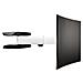 Supporto per TV Curvi 65" Inclinabile 2 Snodi Estensibile Nero / Grigio - Foto miniatura 8