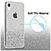 Custodia Compatibile Con Apple Iphone Xr In Trasparente Con Glitter - Coperchio Protettivo In Silicone Tpu Flessibile Con Glitter Scintillanti - Foto miniatura 4