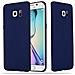 Custodia Compatibile Con Samsung Galaxy S6 Edge In Candy Blu Scuro - Coperchio Protettivo In Silicone Tpu Flessibile - Foto miniatura 1