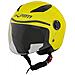 Casco Scooter Moto Bambino Ragazzo Protettivo Certificato Ece 22-05 Fluo L - Foto miniatura 2