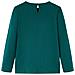Maglietta Da Bambino A Maniche Lunghe Verde Scuro 128 - Foto miniatura 2