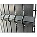 Kit Lamelle Oscuranti In Pvc 4m Cinto H. 190cm Grigio - Foto miniatura 3