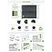 Kit Lamelle Oscuranti In Pvc 4m Cinto H. 190cm Grigio - Foto miniatura 8