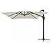 Ombrellone 3x3 Mt Da Esterno Locali E Ristoranti Con Struttura In Alluminio E Telo In Poliestere Con Airvent Tommy - Foto miniatura 1