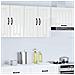 Pensile Da Cucina Lucca Bianco Lucido In Legno Multistrato - Foto miniatura 3