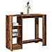 Tavolo Bar Con Ripiano Legno Antico 124x46x103,5 Cm Multistrato - Foto miniatura 1