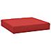 Cuscino Per Pallet Rosso 60x60x9,5 Cm In Tessuto Oxford - Foto miniatura 1