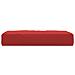 Cuscino Per Pallet Rosso 60x60x9,5 Cm In Tessuto Oxford - Foto miniatura 3