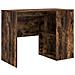 Scrivania Rovere Affumicato Legno Ingegnerizzato Media Scrivania - Foto miniatura 1