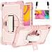 Custodia Per Samsung Galaxy Tab A 8.0"" Con Tracolla Rosa - Foto miniatura 1
