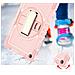 Custodia Per Samsung Galaxy Tab A 8.0"" Con Tracolla Rosa - Foto miniatura 3