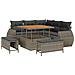 Set Divano da Giardino 8 pcs Grigio 100 x 100 x 71 cm - Foto miniatura 1