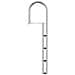 Scala da Molo Argento 45 x 11.5 x 162 cm Alluminio - Foto miniatura 5