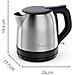 Mini Bollitore Cordless In Acciaio Inox Da 1l E 2400w - By5s2de0 - Foto miniatura 6