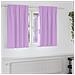 Tende con tende 2 pcs Viola Poliestere - Foto miniatura 2