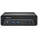 NE1010XA PC /stazione di lavoro Intel® N N100 8 GB DDR4-SDRAM 128 GB SSD Slim PC Mini PC Nero - Foto miniatura 1