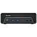 NE1010XA PC /stazione di lavoro Intel® N N100 8 GB DDR4-SDRAM 128 GB SSD Slim PC Mini PC Nero - Foto miniatura 3