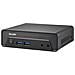 NE1010XA PC /stazione di lavoro Intel® N N100 8 GB DDR4-SDRAM 128 GB SSD Slim PC Mini PC Nero - Foto miniatura 5