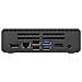 NE1010XA PC /stazione di lavoro Intel® N N100 8 GB DDR4-SDRAM 128 GB SSD Slim PC Mini PC Nero - Foto miniatura 6