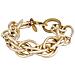 Bracciale Con Catena Multilink In Oro E Freccette - Foto miniatura 1