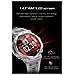 Smartwatch Multifunzione Con Schermo Amoled, Monitoraggio Fitness E Chiamate Bluetooth, Compatibile Con Huawei, Samsung, Apple, Garmin Silver - Foto miniatura 6