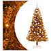 Albero di Natale con 150 LED con supporto Oro 150 cm PET - Foto miniatura 1