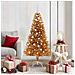 Albero di Natale con 150 LED con supporto Oro 150 cm PET - Foto miniatura 2
