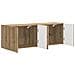 Mobile TV da parete 2 pcs Rovere artigianale 59,5 x 31 x 40 cm - Foto miniatura 5