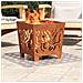 Dischi Quadrati 2 pcs Argento 80 x 40 cm Alluminio - Foto miniatura 2