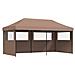 Tenda Party Marrone 292 x 580 x 315 cm Tessuto Oxford - Foto miniatura 1