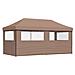 Tenda Party Marrone 292 x 580 x 315 cm Tessuto Oxford - Foto miniatura 6