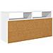 Lowboard con cassetto Bianco 72 x 22,5 x 38 cm - Foto miniatura 8