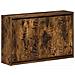 Mobiletto per Scarpe da Muro DELFT 71 x 17 x 43 cm Rovere Fumo - Foto miniatura 1