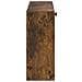 Mobiletto per Scarpe da Muro DELFT 71 x 17 x 43 cm Rovere Fumo - Foto miniatura 5