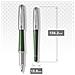 Penna a Sfera Colore Verde e Argento - Foto miniatura 4