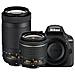 Fotocamera D5300 24,2 Mpx Display LCD Wi-Fi Colore Nero + KIT AFP 18-55 / 70-300 mm + SD8GB - Foto miniatura 5
