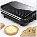 Piastra Per Panini Toast Griglia Grill In Pietra Antiaderente Rock'ngrill 750 W - Foto miniatura 2