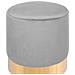 Pouf In Velluto Grigio Sophia - Foto miniatura 13