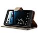 Custodia Compatibile Con Nokia Lumia 929 / 930 In Marrone Cappuccino - Coperchio Protettiva Con Chiusura Magnetica, Funzione Stand E Tasca Per Le Carte - Foto miniatura 7