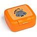 Amuse 3 Pezzi Lunch Box Set Regalo Carnevale Animali Con Chiusura A Clic, Polipropilene, Orange, 260x135x86 - Foto miniatura 3