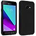 Cover Protettiva Rigida Per Samsung Galaxy Xcover 4 / 4s Effetto Opaco Nero - Foto miniatura 1