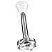 Frullatore ad Immersione Classic 5KHBV53 con Recipiente da 0.7 L Potenza 180 Watt Colore Bianco - Foto miniatura 4