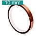 5 5mm 10 Millimetri 20 Millimetri 30 Millimetri 50 Millimetri 30m 100ft Bga Alta Temperatura Film Termoresistente Polyimide Kapton Nastro Doro Resistere Sticky - Foto miniatura 1