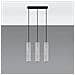 Sospensione Tripla Grigio Chiaro Gu10 - Foto miniatura 2
