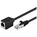 Cavo Di Prolunga 73386 Cat 5e, F / utp, Nero, 0,5 M - Foto miniatura 3