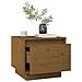 Comodini 2 Pz Miele 35x34x32 Cm In Legno Massello Di Pino - Foto miniatura 6