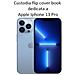 Smart Book Custodia Poket Silicone Flip Cover Case Per Apple Iphone 13 Pro Gold - Foto miniatura 2