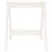 Sgabelli 2 Pz Bianchi 40x40x45 Cm In Legno Massello Di Pino - Foto miniatura 11
