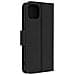 Custodia Vera Pelle Per Iphone 14 Pro Max Portacarte E Supporto Video Nera - Foto miniatura 4